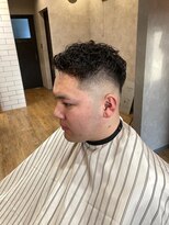 オルヘア(OLU HAIR)&nbsp;スキンフェード癖毛パーマ