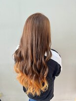 イーエル グランデ(e.ll grande)&nbsp;オレンジ裾カラー♪