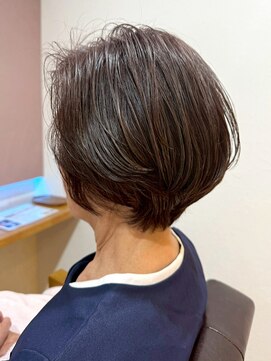 サロンド ユー 佐賀店 白髪染めを使わずに白髪も染まるプレミアムグレーカラー