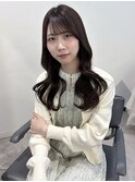 ラベンダーブラウン　艶カラー　トリートメント　渋谷