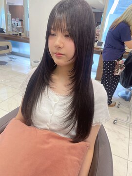 アッシュ 下北沢店(Ash) 顔まわりレイヤースタイル