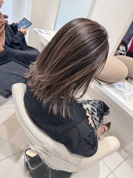 アッシュ 武蔵小金井店(Ash) \白髪率5~6割×ナチュラルぼかし/