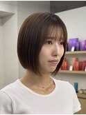 前下がりボブ☆パツっとボブヘイリーボブ