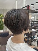 ショート×パーマ