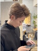 ミルクティースパイキーショート