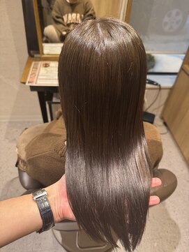 テラスヘアヴィラ 新潟駅南(TERRACEhairVilla) カラー縮毛矯正同日施術