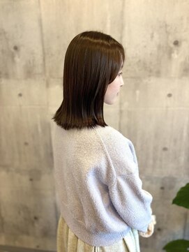 アーチ(ARCH) ラベンダーブラウン×切りっぱなし《 ARCH Mayu 》