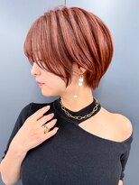 ロンドホットリップ 立川(Lond hot lip) クールショート/コーラルピンク/20代30代40代50代/ 立川