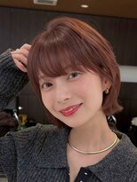 ディフィーノ 赤坂(DIFINO)&nbsp;レイヤーボブ/外ハネボブ/くびれボブ/オレンジブラウン