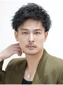 大人ツイスパアップバングショート