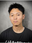 【大人のジェットモヒカン】短髪/刈り上げ/men's