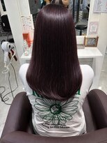 アウラ 近鉄八尾駅前店(Aura) 髪質改善×ワインレッド