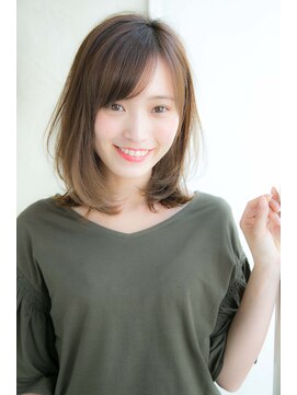 アンアミ オモテサンドウ(Un ami omotesando) 【Un ami】 大人キレイ 小顔ミディアム　松井幸裕