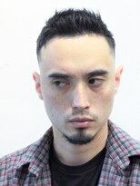 ガズル ハラジュク(GUZZLE HARAJUKU)&nbsp;黒髪短髪サイドグラデーションスキンフェイド