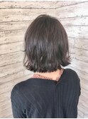 切りっぱなし外ハネレイヤーボブ☆