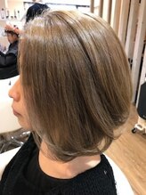 ヘアーデザイン ロッタ(hair design lotta) 【hair design lotta】透け感ミルクティーカラー♪