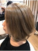 【hair design lotta】透け感ミルクティーカラー♪