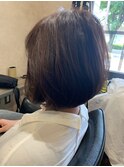 前下がりショートボブ