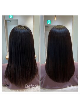 アンド ラ ブランシュ(&.La Blanche) 髪質改善大宮◎縮毛×ブリーチ×黒染めの髪にも、、、。