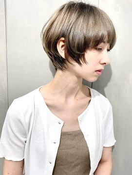 セシルヘアー(CECIL hair) CECIL　下北沢 ハンサムショート×韓国人風ベージュ