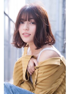 オースティン 門前仲町(AUSTIN) AUSTIN☆外ハネボブアッシュブラウンネオウルフツイストパーマ