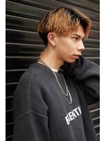 メンズサロンドットリアン(dot. lien)&nbsp;【men’s salon dot. Tokyo】オレンジブラウン×スパイラル