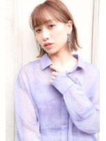 オーシャン(Ocean)&nbsp;［OCEAN　Hair&Life]ぱっつんボブ☆シアーグレージュ☆