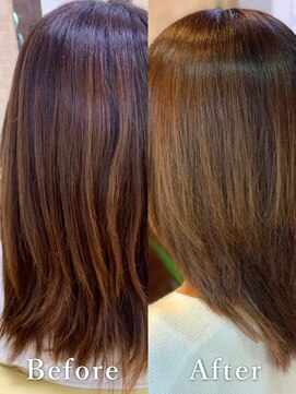 アークスヘアー 大人かわいい☆フェアリーな透明感&ツヤ感ブラウンベージュ