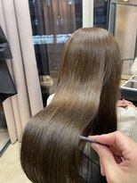 エクラート リラ 立川店(ECLART lilas.) 艶感明るめロングヘア【oggi otto トリートメント】