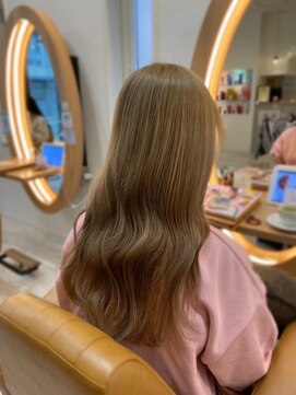 アドラーブル けやき通り店(adorable) 透明感カラー【シアーベージュ】♪10代20代30代