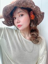 アイティーバイアルバム 北千住店(IT by ALBUM)&nbsp;サイド巻き_ショコラアッシュヘルシースタイル_29222