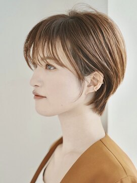 ダブルバイグリッター(W by GRITTERs) 大人可愛い20代30代40代小顔耳かけショートボブ