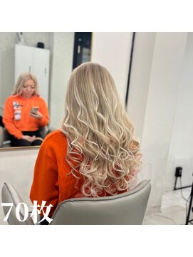 ヘルツ(Hz.) シールエクステ70枚