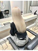 ムード タテマチ(mood tatemachi)&nbsp;ケアブリーチでホワイトベージュ