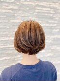 大人のショートボブ☆美シルエット