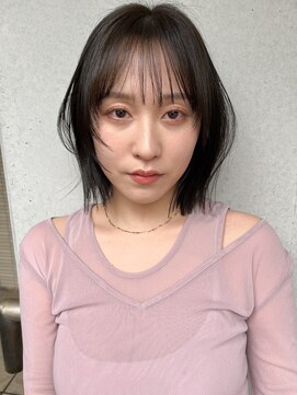 ハイプ(HYPE) 【藤沢/辻堂】レイヤーボブ/くびれ/顔まわり/オリーブグレージュ