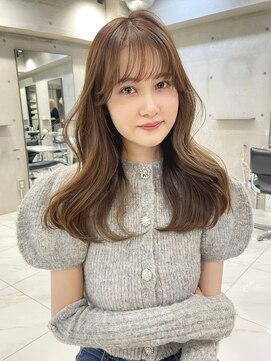 サイン 渋谷(SIGN) ザクザクレイヤーカット巻き方簡単ロング韓国アイドル表参道渋谷