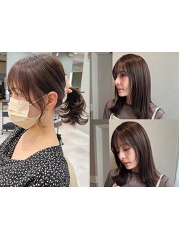 《結んでもおろしても◎》“経験豊富なスタイリスト”×“似合わせ”で大好評★[本厚木/髪質改善]