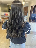 グレース バイ ポルテ(grace by PORTE)&nbsp;ゆるふわ/レイヤー/ロング/オリーブベージュ