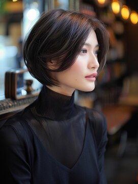 アルトリスト(Altruist Aging×HAIR&SPA) ★ダークアッシュ大人ガーリーボブ着物似合わせカット/髪質改善