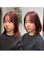 レイラバイアフロート 吉祥寺(Lila by afloat)&nbsp;【畑中正敏】くびレイヤーエモージュ愛されショートボブ艶髪