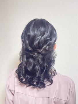 ヒュミ(hymy) 結婚式参列に♪/お呼ばれヘア/大人ヘア/40代/50代/60代