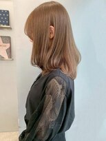 ペレ アネックス 大阪梅田茶屋町店(PELE ANNEX)&nbsp;くびれヘア/アプリコットオレンジ/夏のヘアアレンジ/梅田