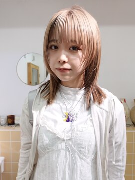 ネルケ 立川(nelke) レイヤーカット/ミックスカラー/デザインカラー