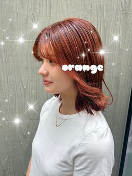 シーン バイ ラッド(SCENE by RAD) こっくり可愛いオレンジカラー