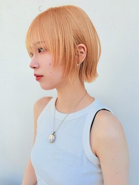 トルネード(TORNADO) ハイトーン似合わせショート フェイスレイヤー耳掛けショートt87