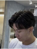 フェザーパーマフェザーショート刈り上げセンターパート h