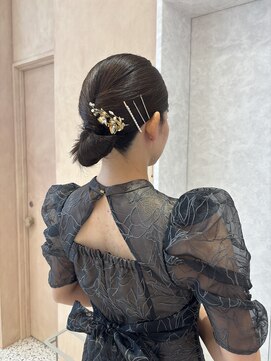 オン キャナルシティ博多前店(on) 【中里恵梨】ヘアセット/ヘアアレンジ/タイトヘア/カチモリ