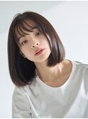 【La fith】暗髪カラー×シースルーバング