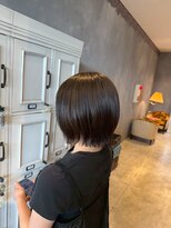 ヘアー ワークス ボナ 前橋店(HAIR WORKS bona.)&nbsp;大人の可愛さを引き出す◎上品な外ハネボブ